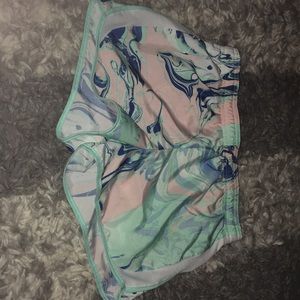 Colorful Marble Design Shorts